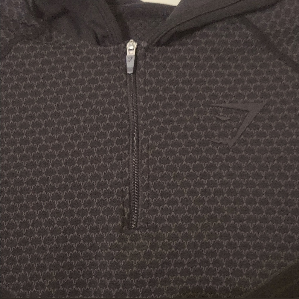 GYMSHARK ONYX HOODIE *VERY RARE *